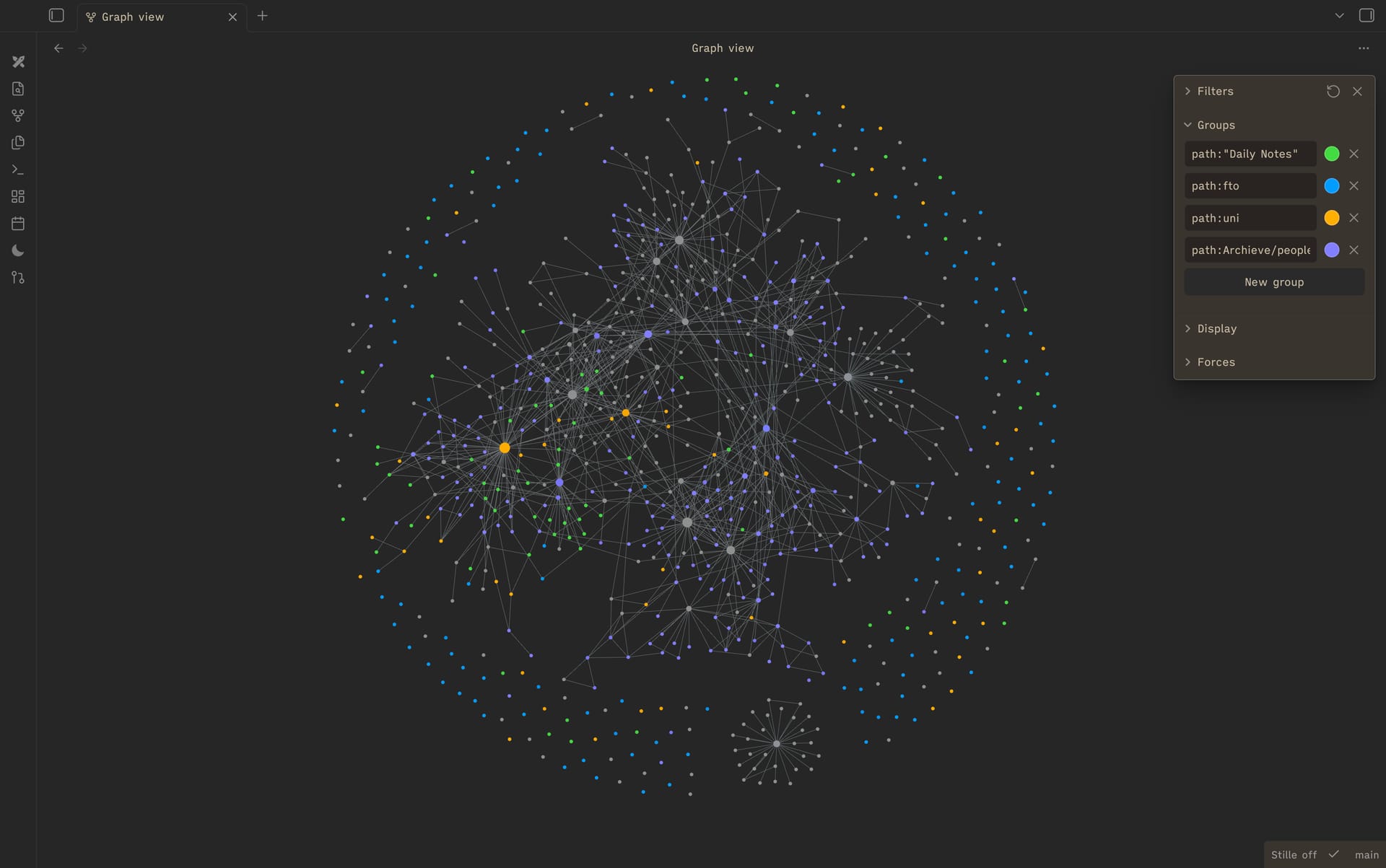 obsidian graph view