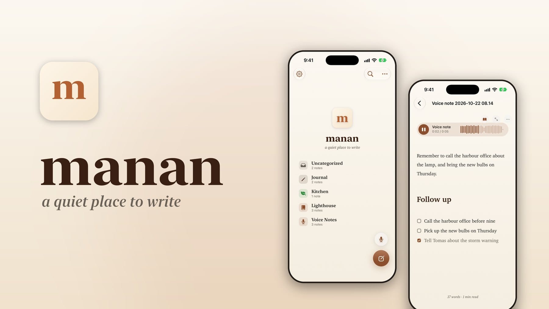 manan on iPhone